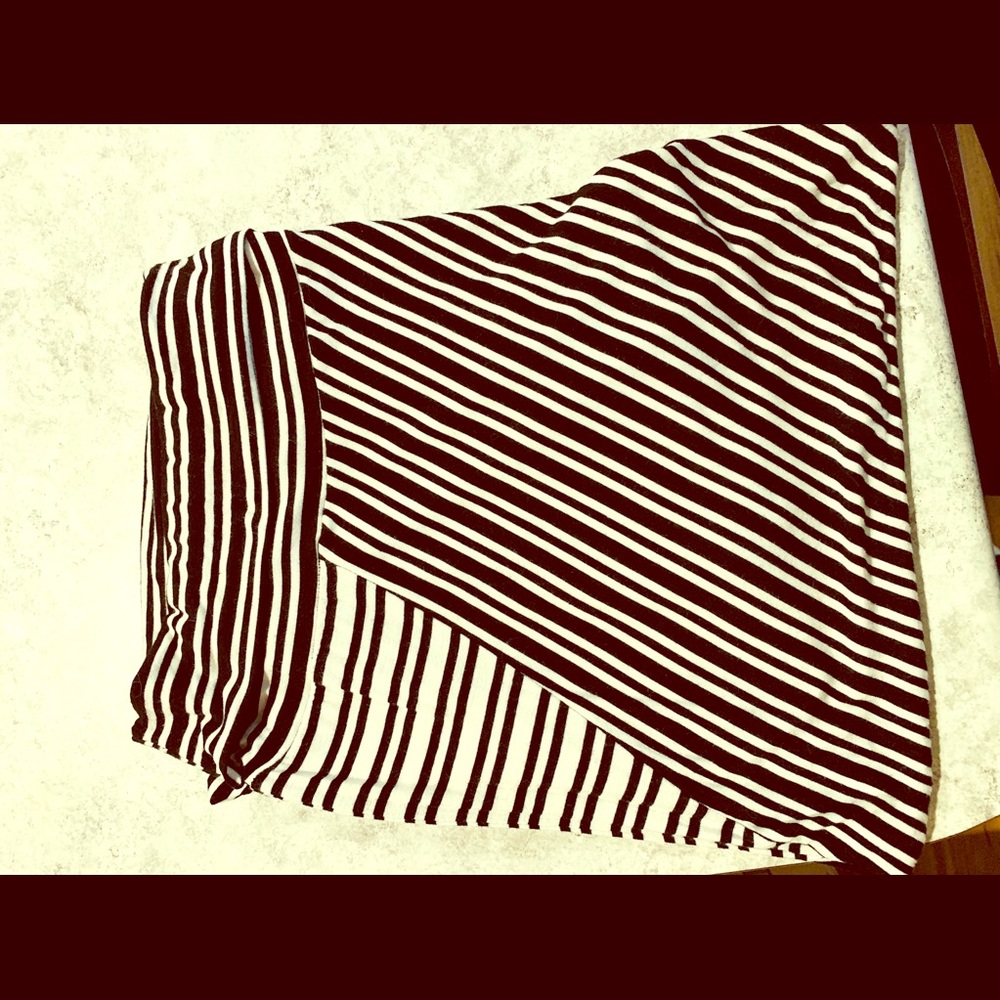 Black & White stripped JOE B maxi skirt